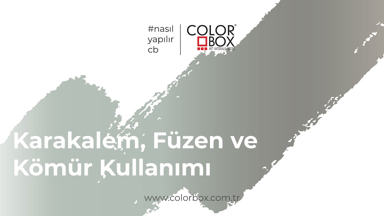 Karakalem, Füzen ve Kömür Kullanımı #nasilyapilircb