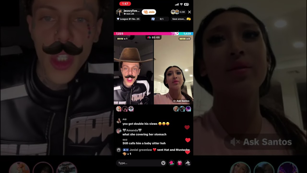 Джвави Мечон против Бри и Сантоса, часть 1 / 26.11.01 / TikTok