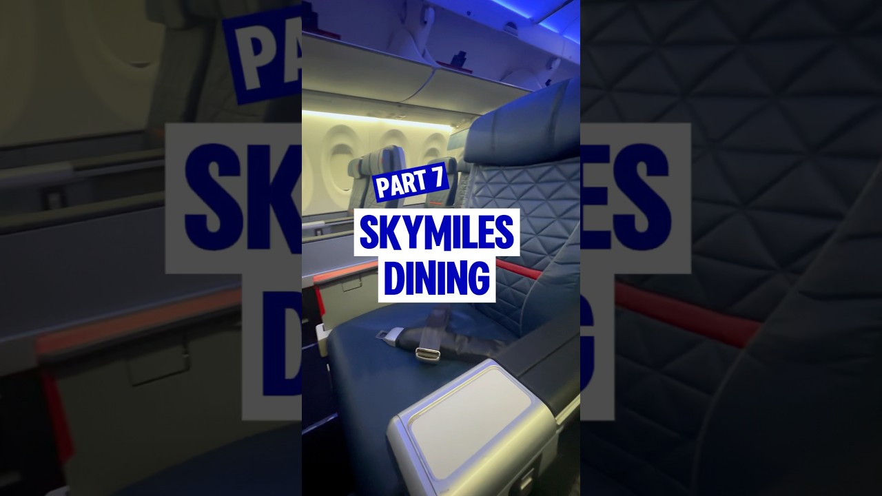 You can earn Delta Skymiles from eating out! #travel #delta #skymiles #traveltips #restaurant