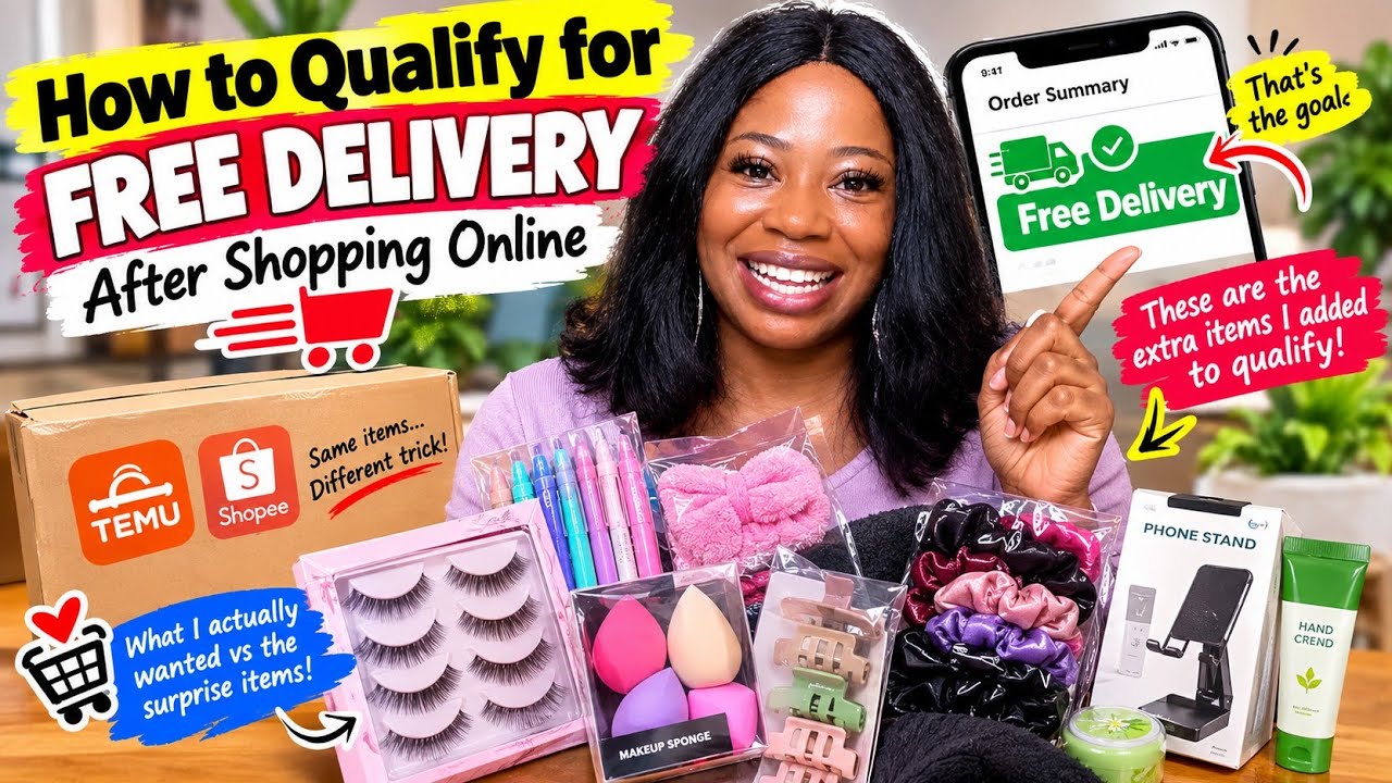How to Get Free Delivery When Shopping Online 🛍️ | Things I Added Just to Qualify!