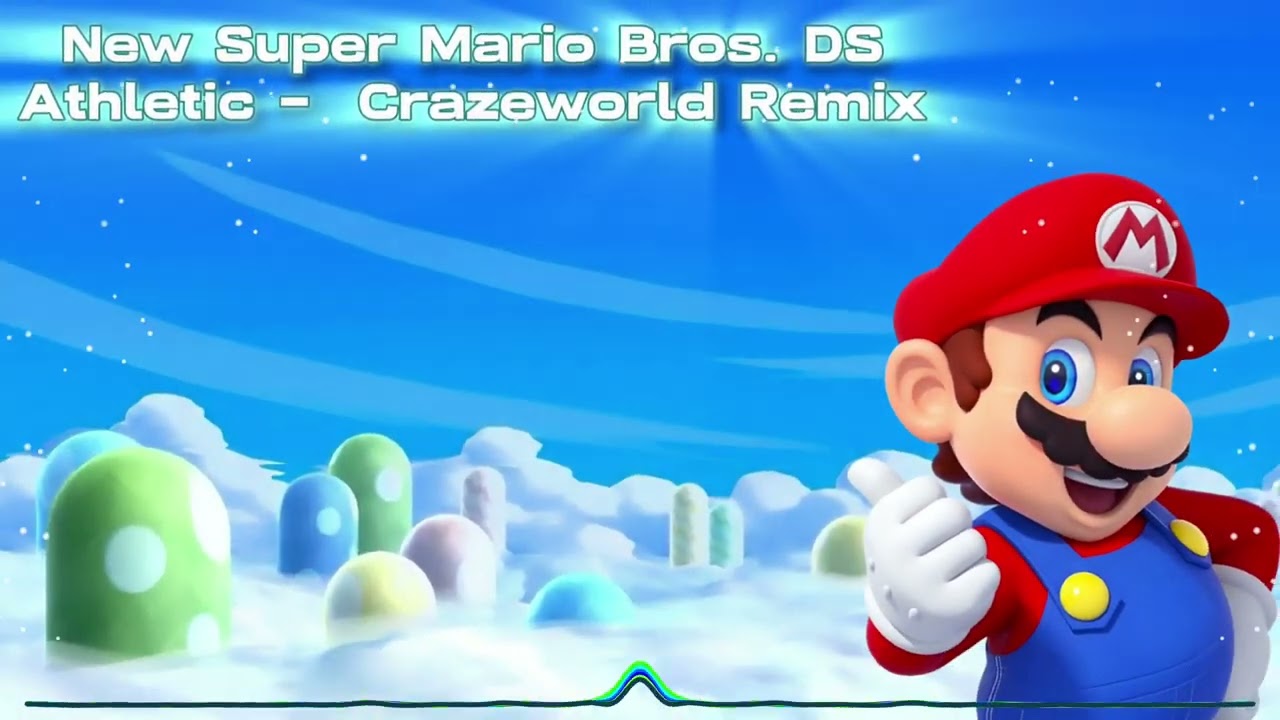 New Super Mario Bros. DS - Athletic/ The Mushroom Waltz - Crazeworld Remix