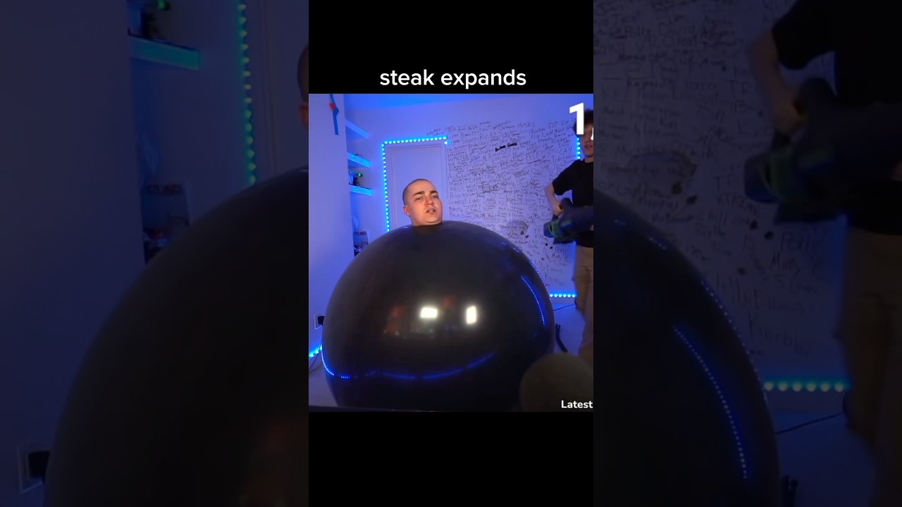 steak expands