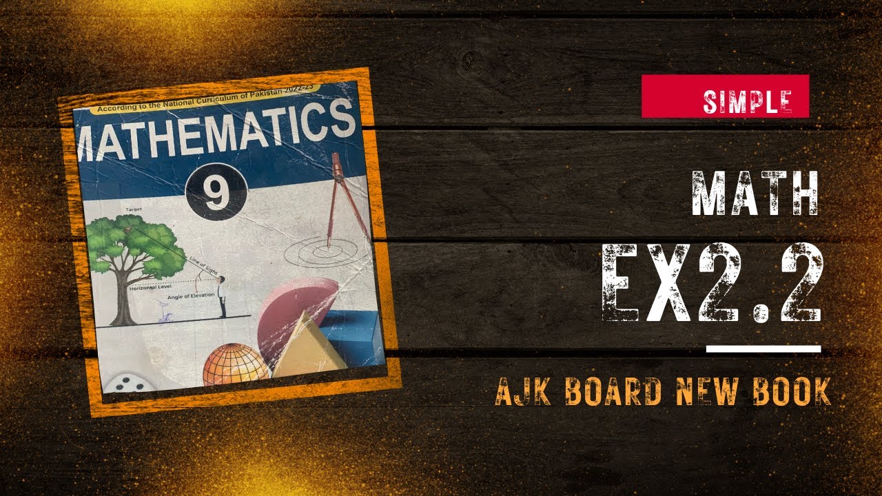 Ex 2.2 / Class 9th/ Ajk board / Mirpur board syllabus/ New Book 2026/ chapter 2/ logarithms solution