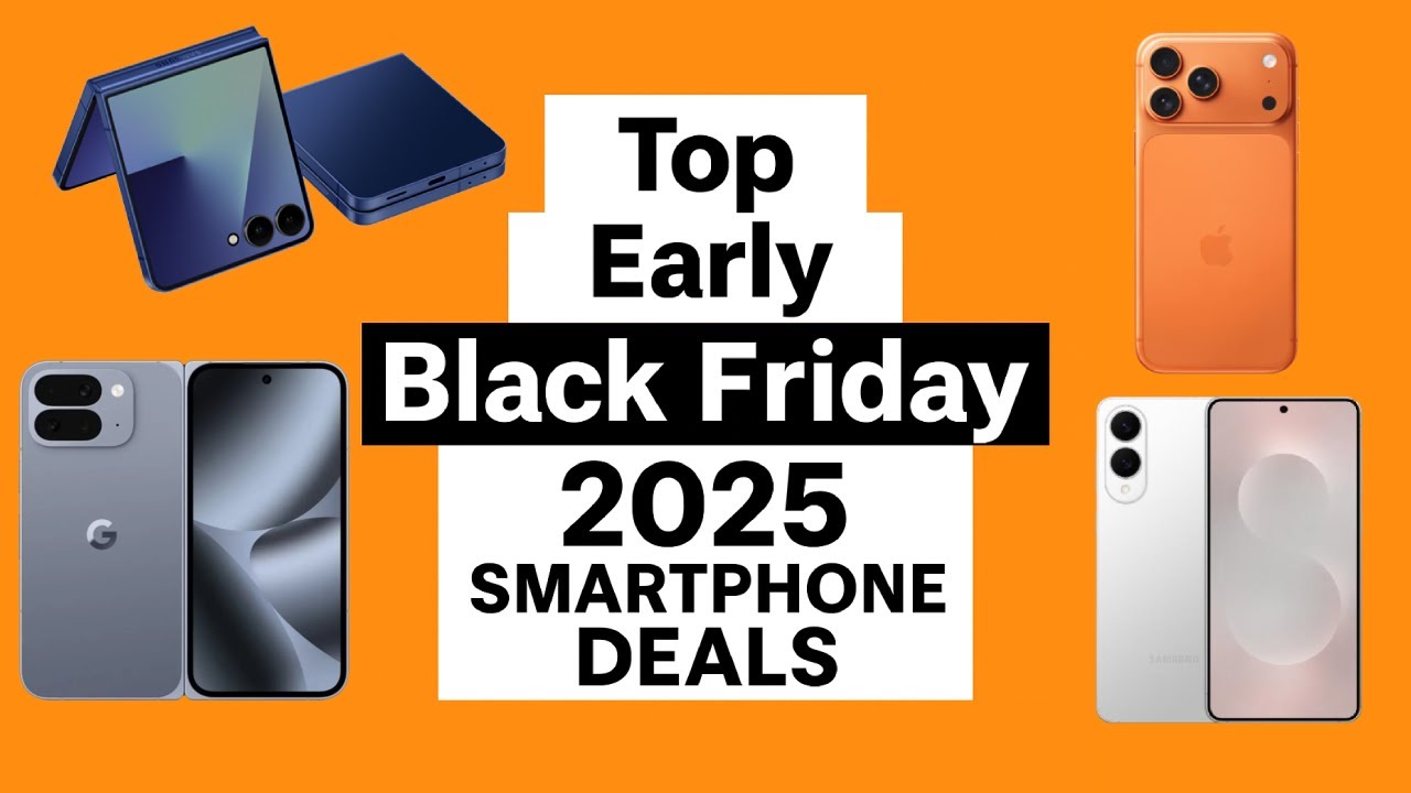 Top Early Black Friday 2025 Phone Deals &mdash; iPhone 17 Pro Max, Galaxy Z Flip 7 & More!