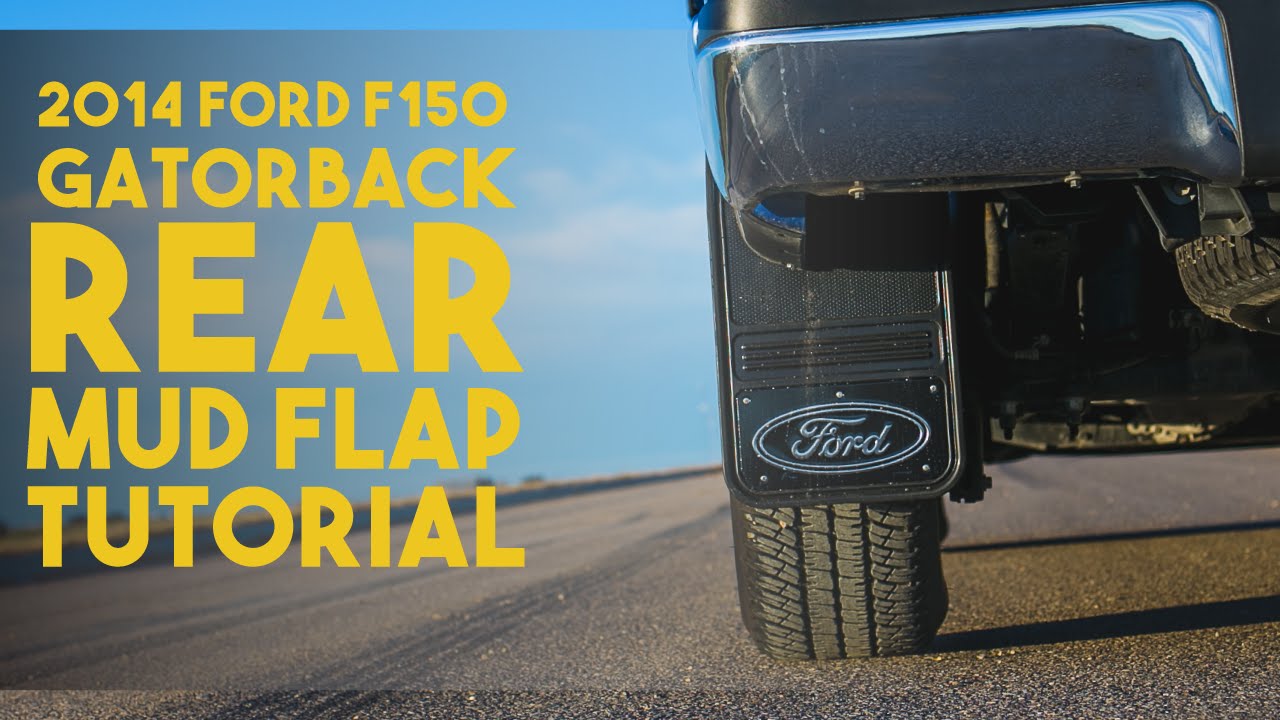 Установка универсального брызговика Gatorback — 2014 F-150 (задний)