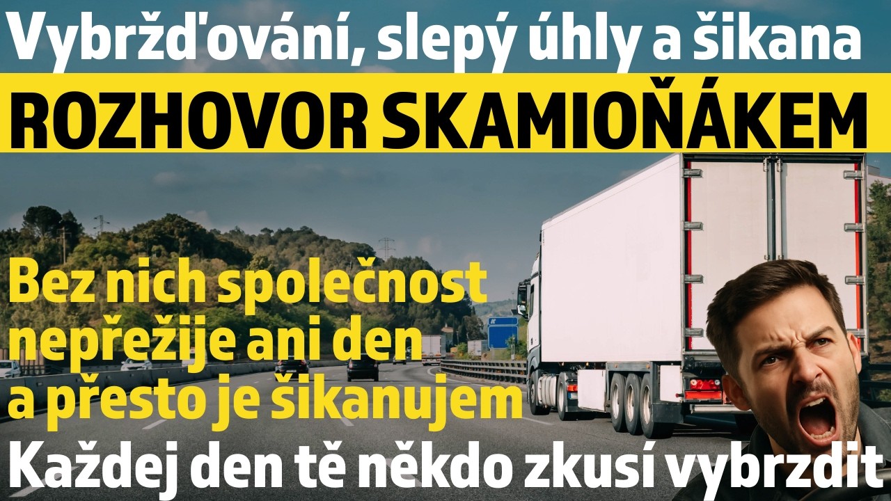 Vybržďování, slepý úhly - bez nich by společnost nepřežila, přesto je šikanujem