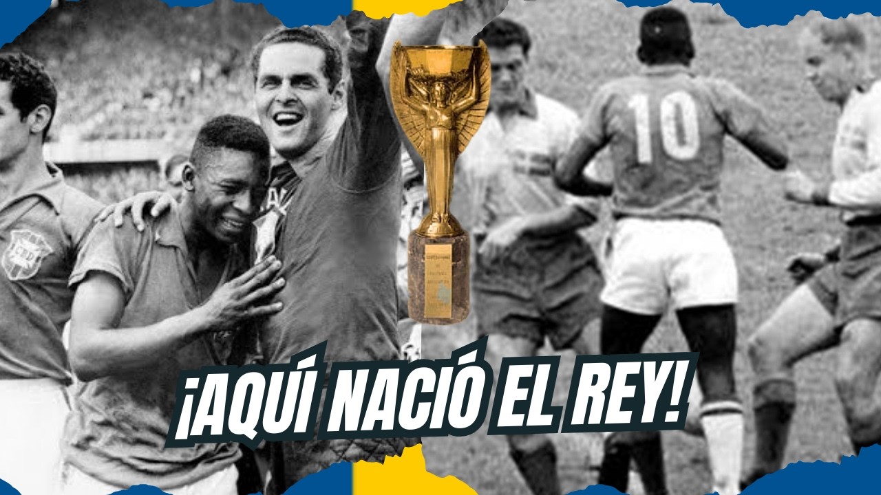 👉 EL MUNDIAL DONDE NACIÓ UN D10S | Suecia 1958