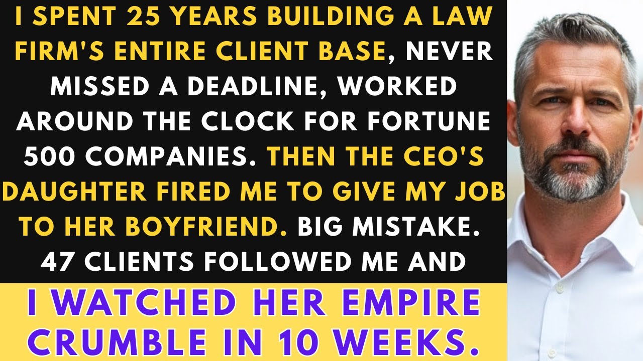 I Got Fired by the CEO's Daughter—So 47 Clients Followed Me