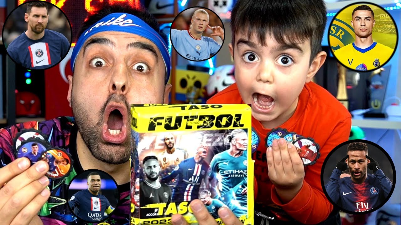GERÇEK HAYAT FUTBOLCU TASOLARI AÇIYORUZ ! OĞLUM CİHANGİR İLE ! Messi, Ronaldo, Neymar, Haaland