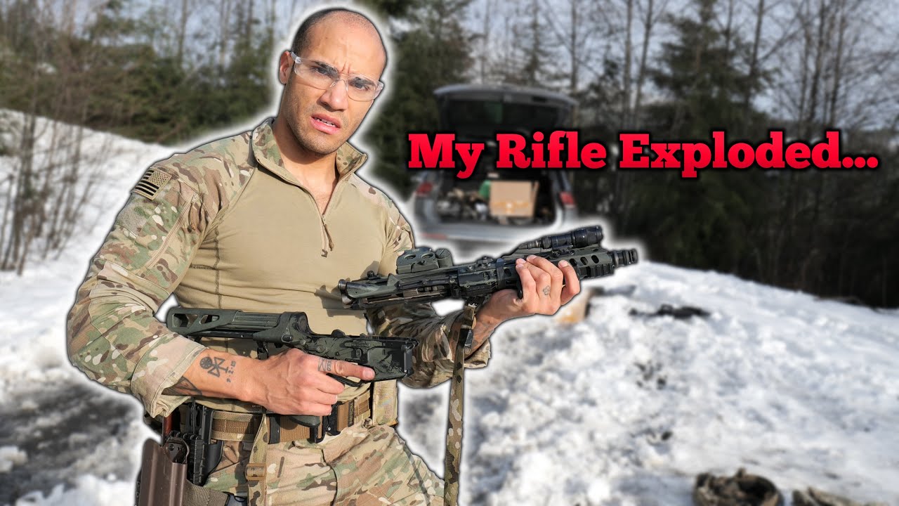My Rifle Exploded (POF P415)