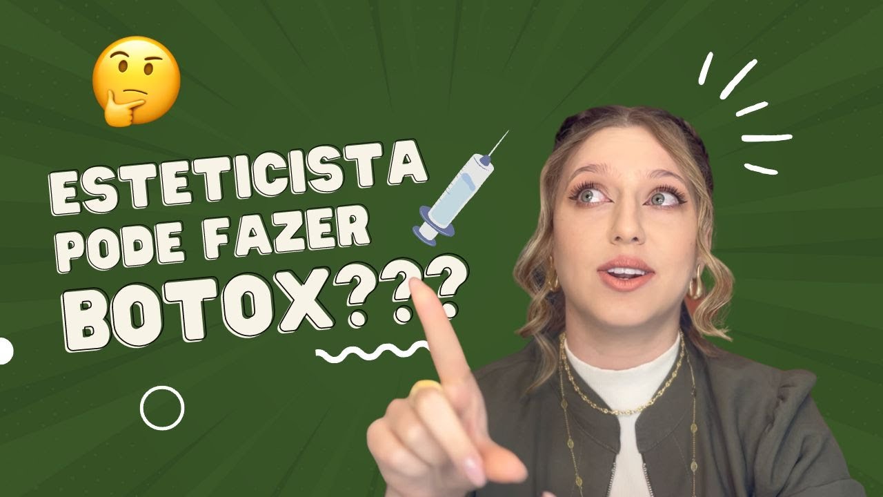 ESTETICISTA PODE ATUAR COM INJETÁVEL? 💉 E COM BOTOX? O que a lei diz sobre isso