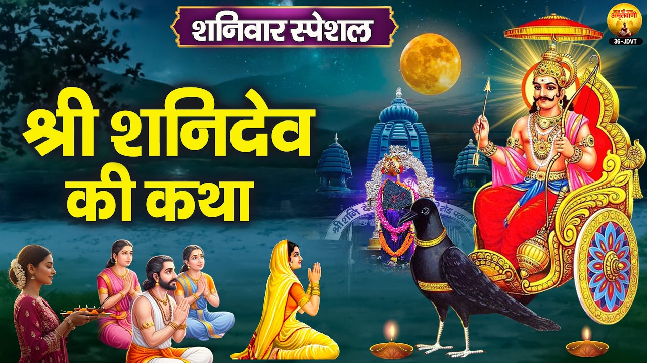 शनिवार स्पेशल - श्री शनिदेव की कथा Shanidev Katha | सम्पूर्ण शनि कथा Shani Gatha - Shanidev Ki Katha