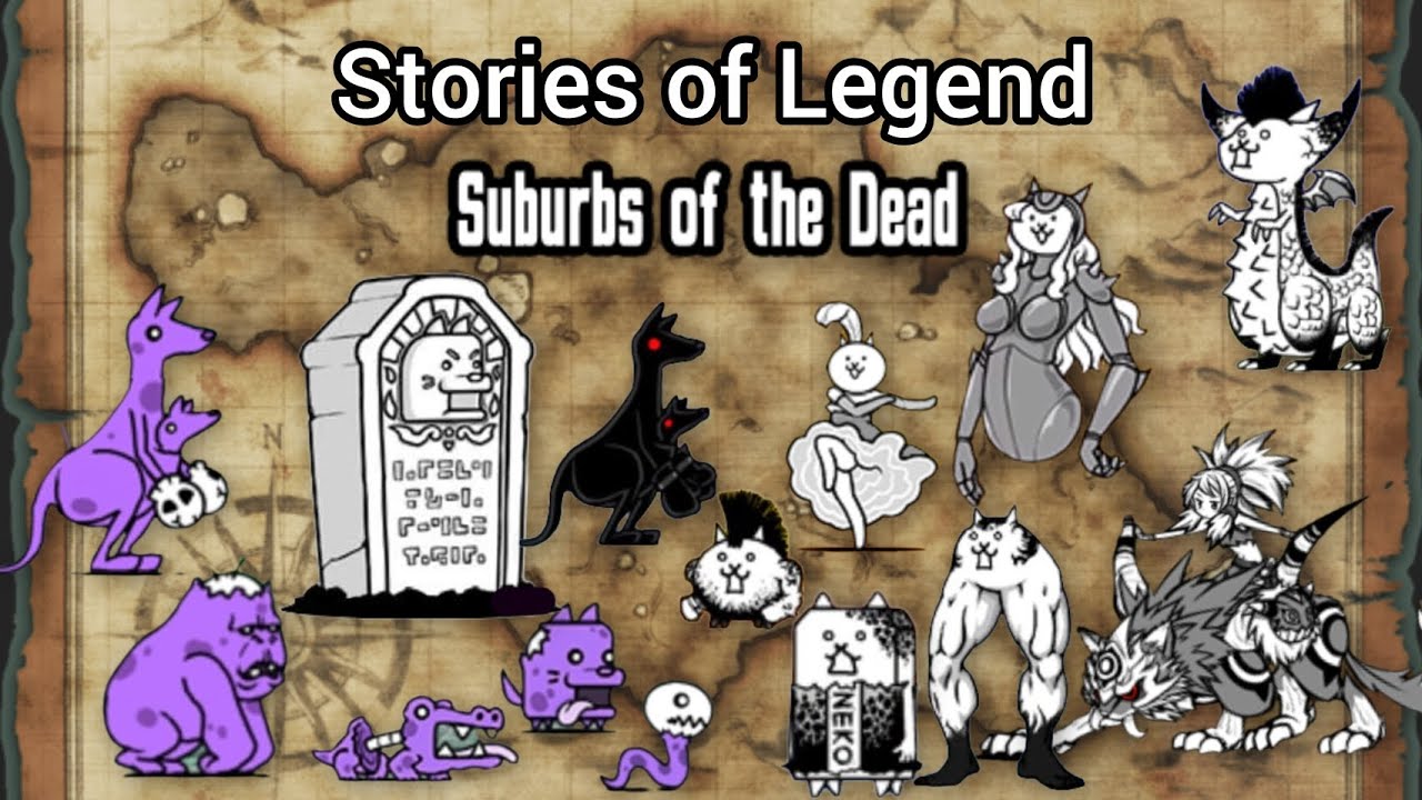 The battle cats #77 : sol Suburbs of the Dead , dễ nếu mang theo khắc chế zombie 