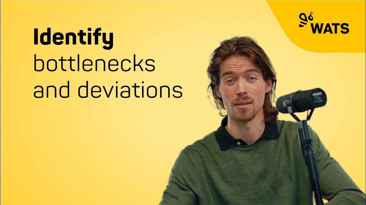 Identify bottlenecks and deviations with WATS Unit Flow