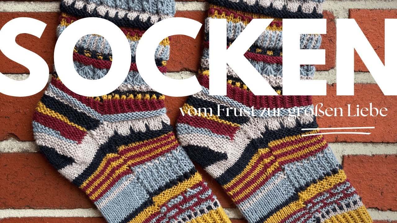 Meine Sockenreise – Vom ersten Frust zur Sockenliebe 🧦✨ | Socken stricken lernen