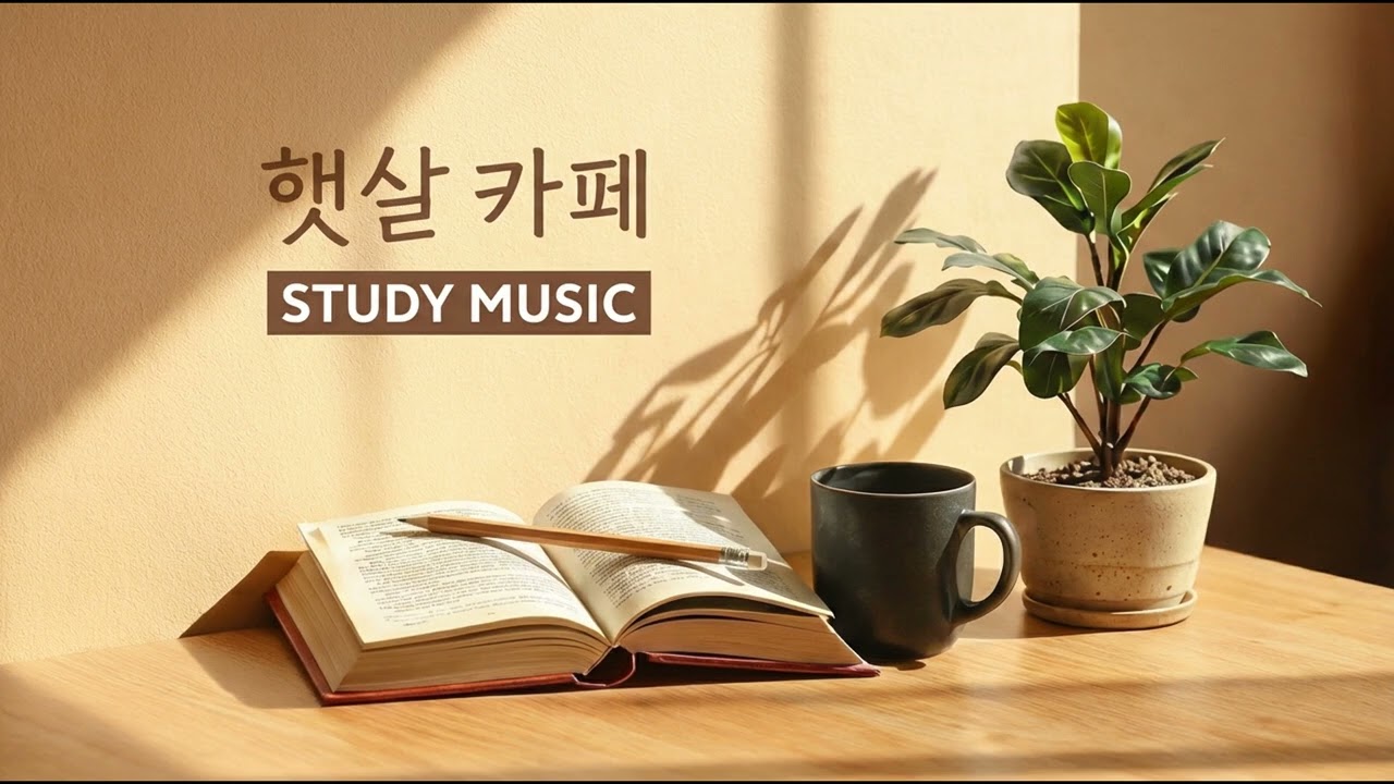 카페에서 공부해요 ☕ Cafe Study Music | 집중 잘되는 카페 공부 음악
