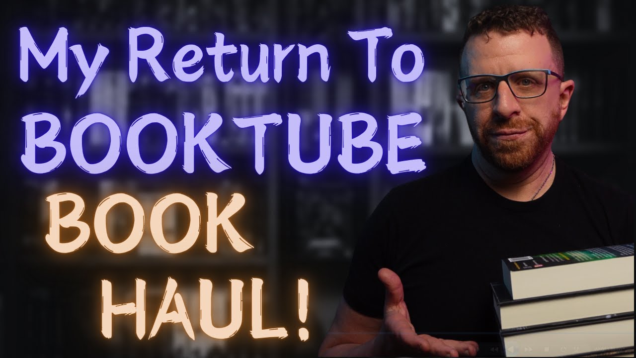 My Return to BookTube with a 2024 Q1 Book Haul!