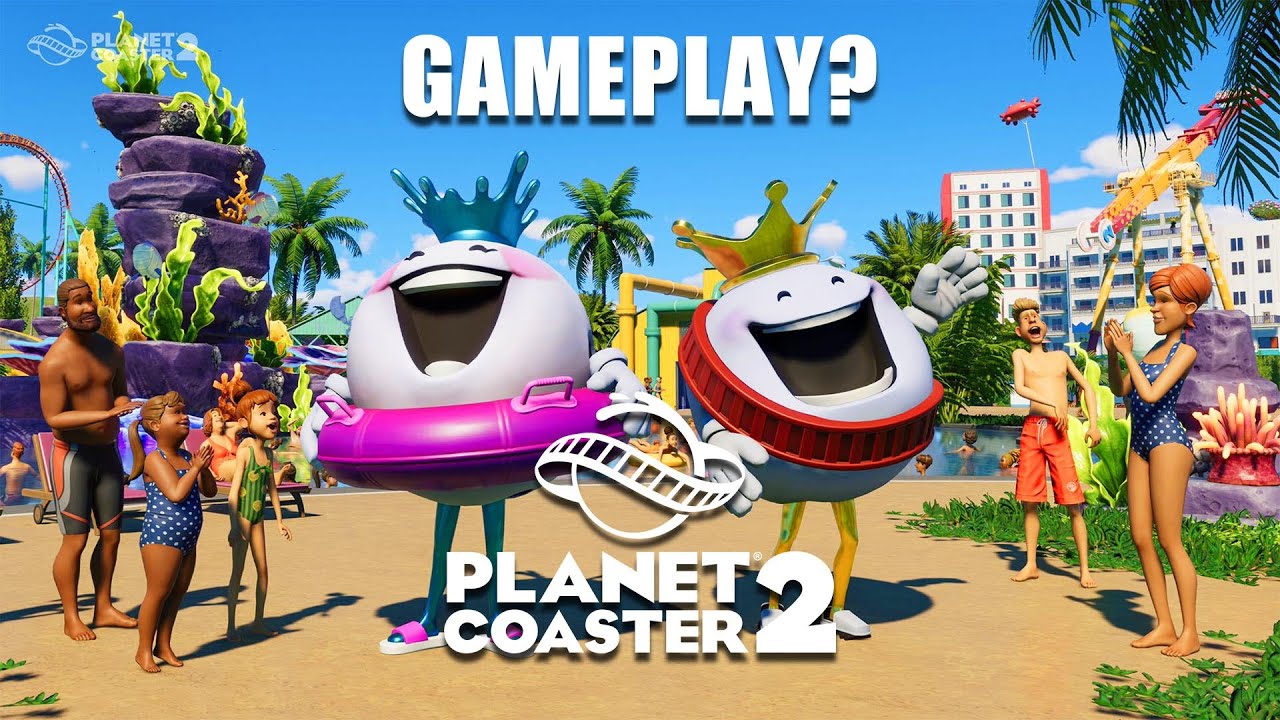 What will we see in the PLANET COASTER 2 GAMEPLAY REVEAL?