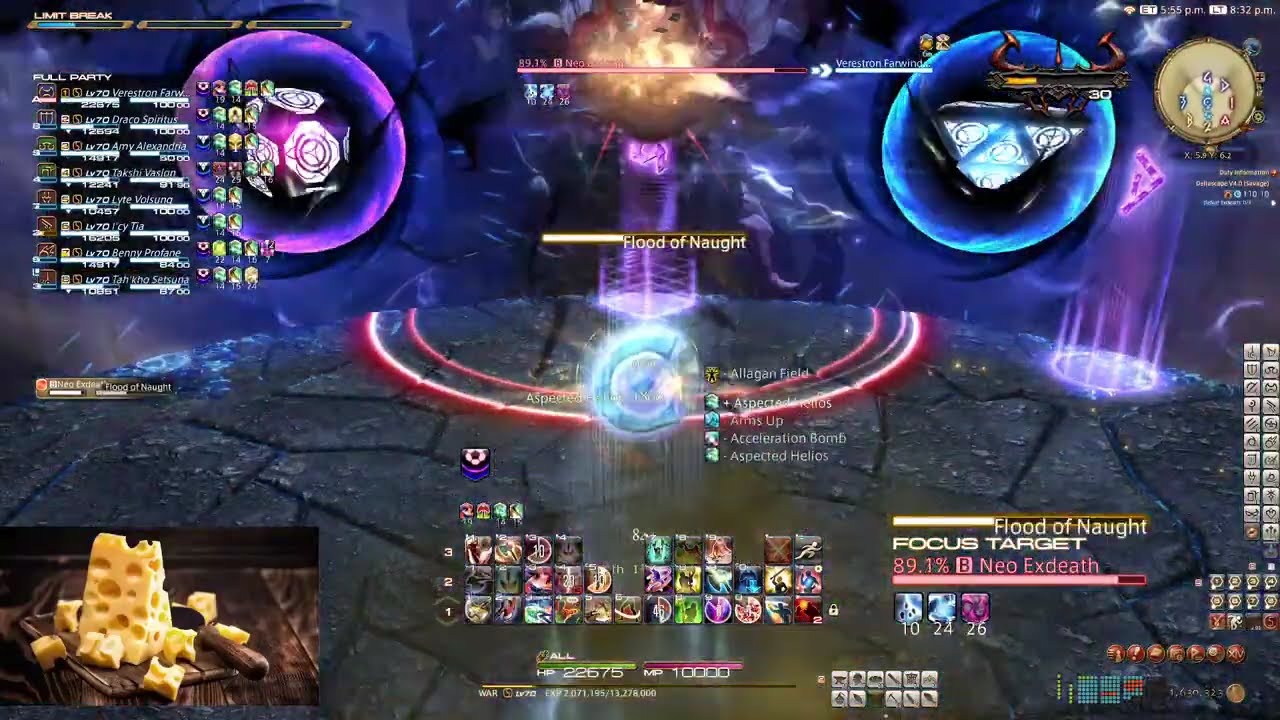 FFXIV | O4S MiNE Phase 2 (Deltascape V4.0 Savage) | MT PoV | FINEs