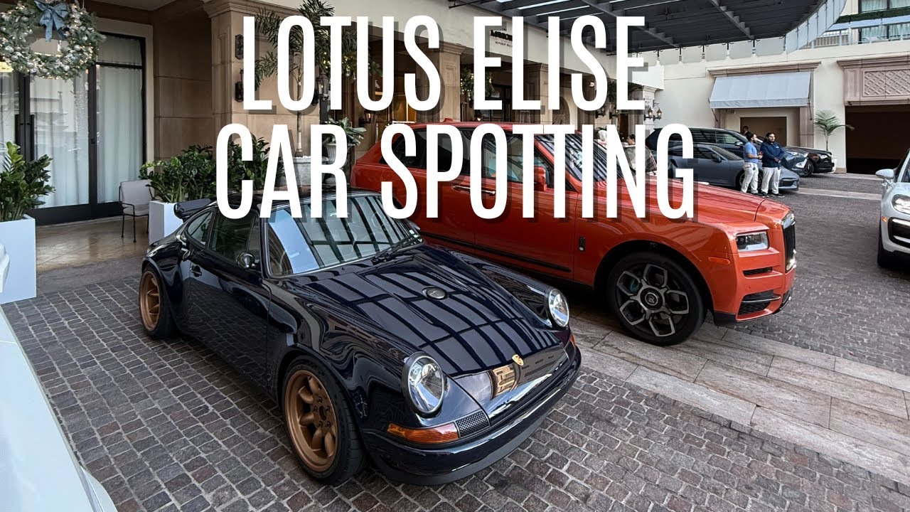 I Take You Car Spotting In the Lotus Elise - Perfect Weather