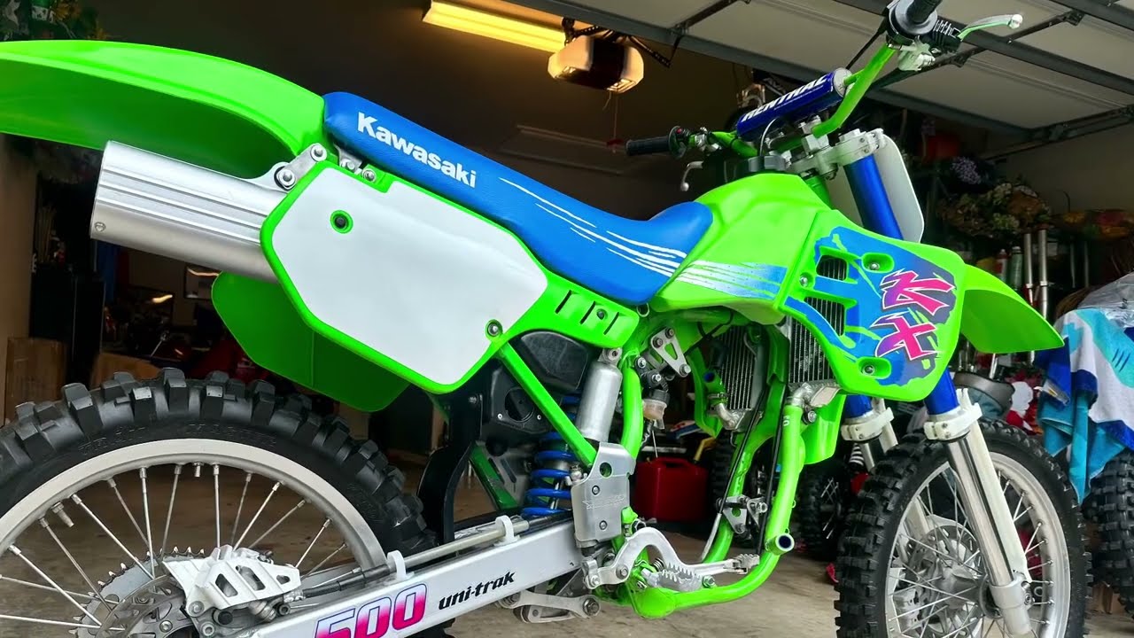 Kx 500 kx500 project restoration- big bore cr 500 , YZ 490, ktm 550 / 500