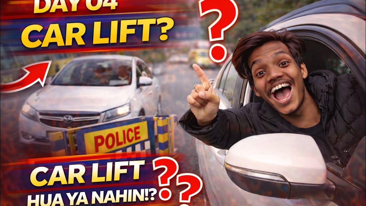 DAY 04 | Getting a Car Lift?? 🚗🔥 #vlog #dailyvlog #Heyabhiman #minivlog #youtube #longvideo 