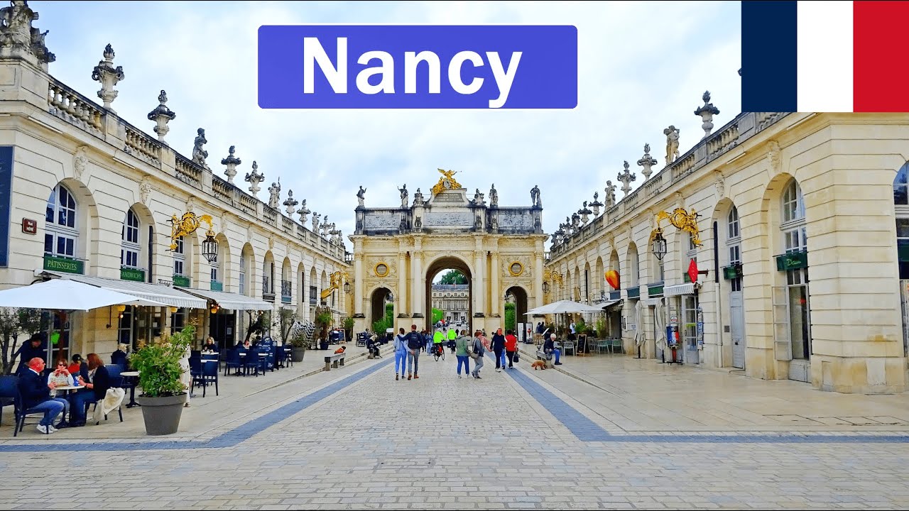 🇫🇷 France, Nancy Walking Tour 2025【4K】
