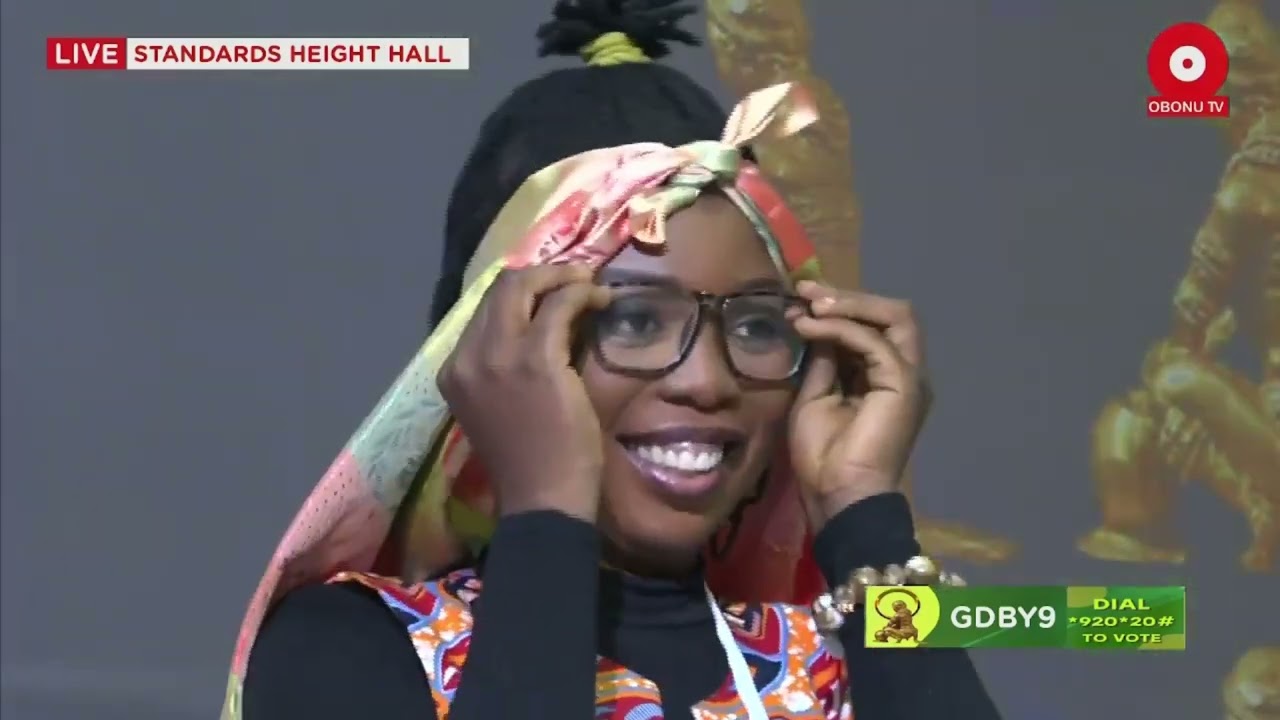 GaDangme Bi Yo beauty pageant display their talents.