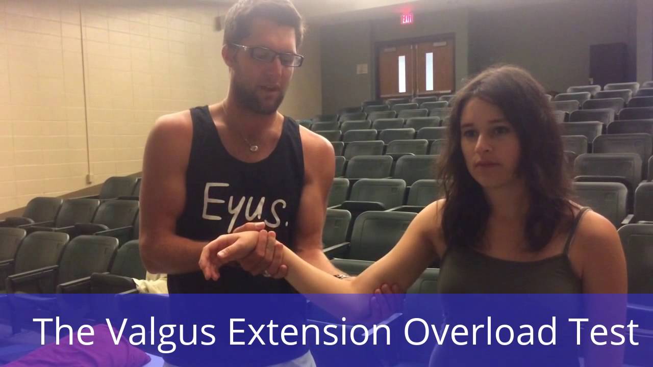 The Valgus Extension Overload Test