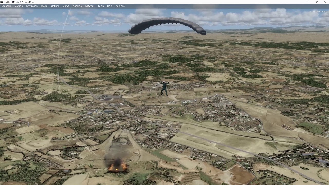 PayloadManager X 0.97: Bail out (ejection seat) in Prepar3D