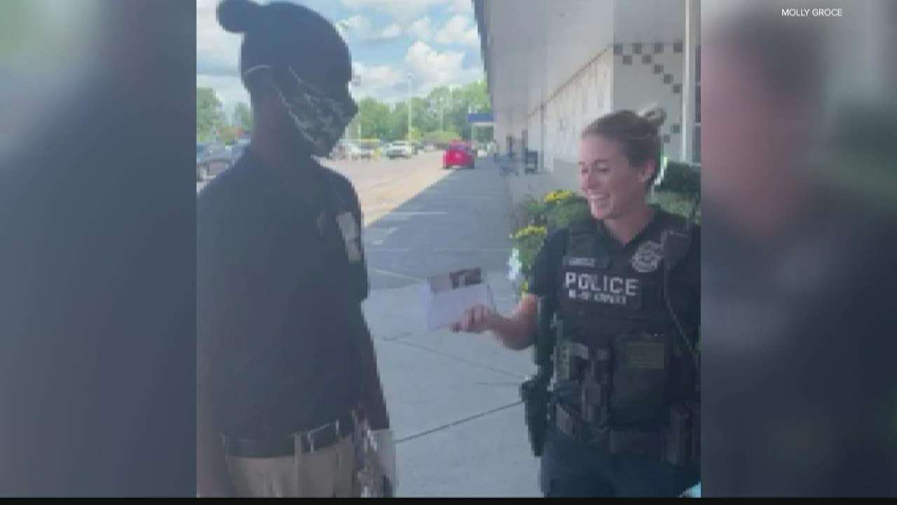 A recent act of kindness in a local store earned a clerk a big reward.