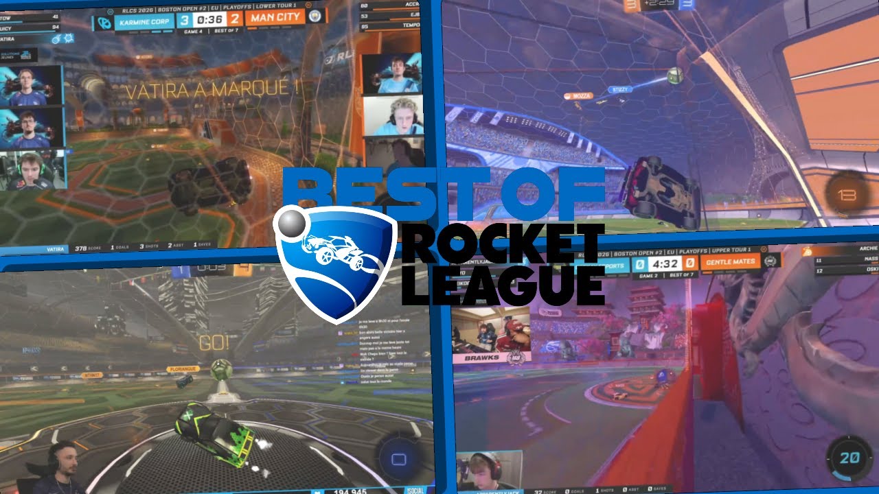 RocketBaguette | ANGLE VATIRA VS MANCHESTER CITY - Best Of Rocket League FR #108