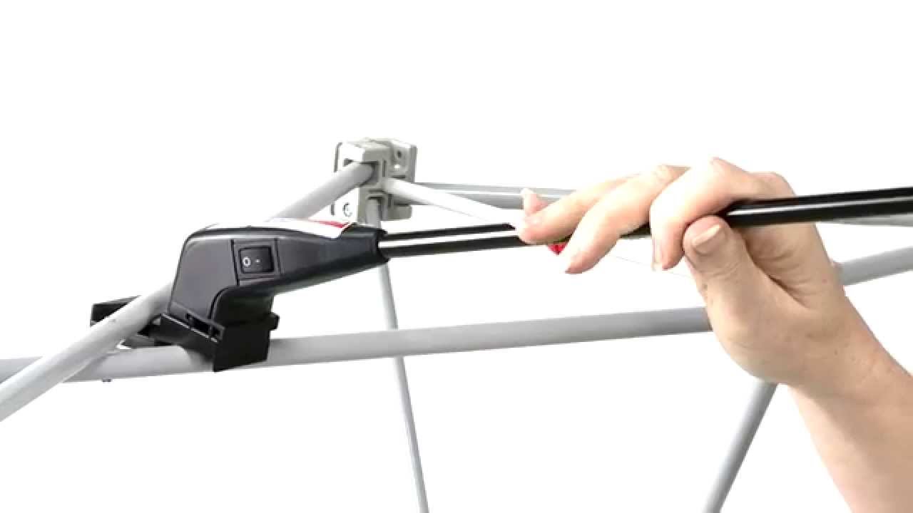 How to use a Pop up Stand Light on a 3x3 Pop up stand