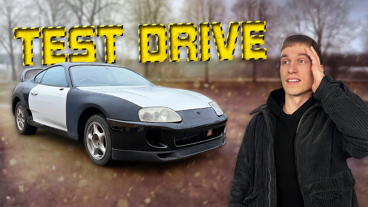 TOYOTA SUPRA VAŽIUOJA!