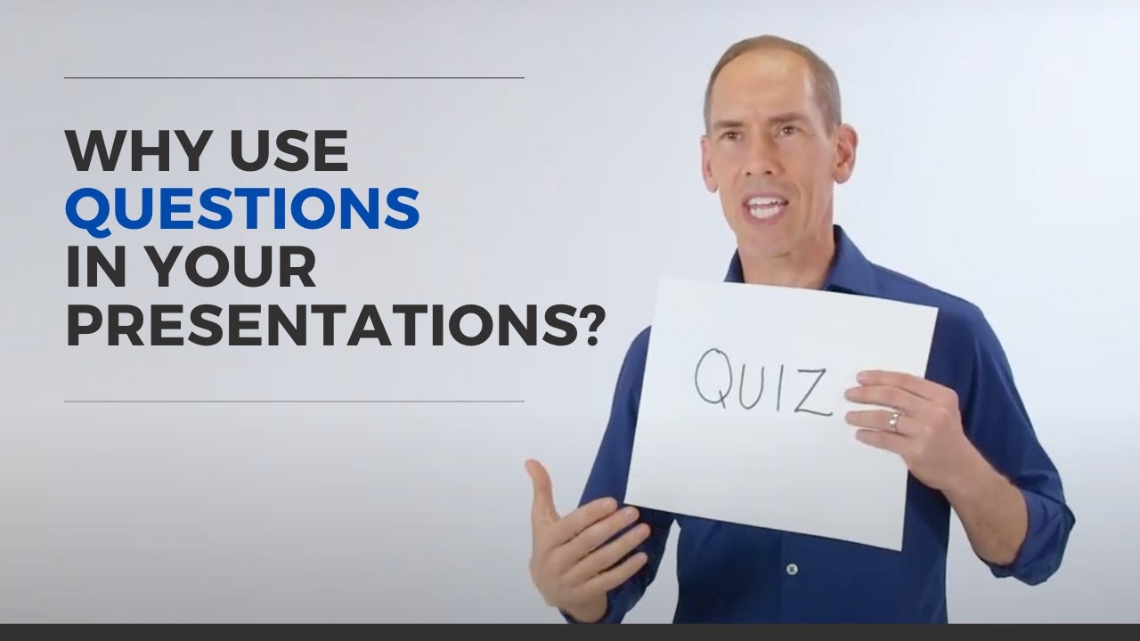Why Questions Are the Key to Captivating Your Audience in Presentations? Explained By Robert Graham