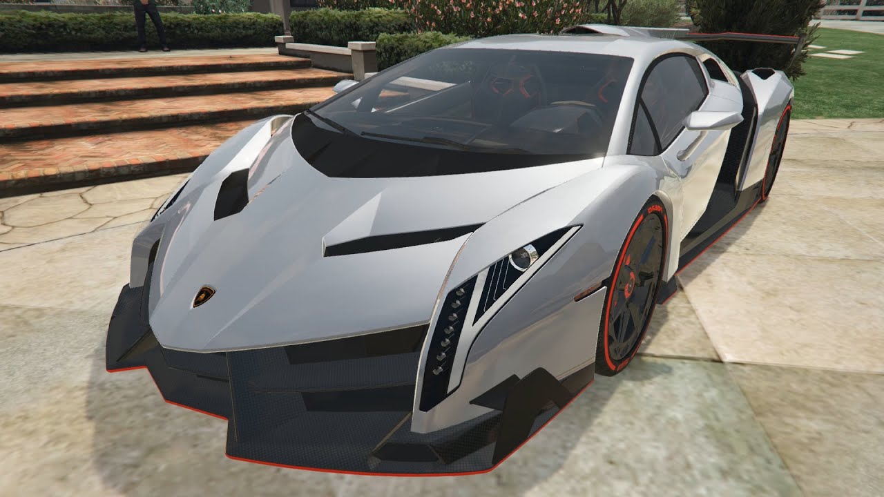 [GTA5 PC mod] 2013 Lamborghini Veneno HQ [DigitalDials] Test Drive 2 1