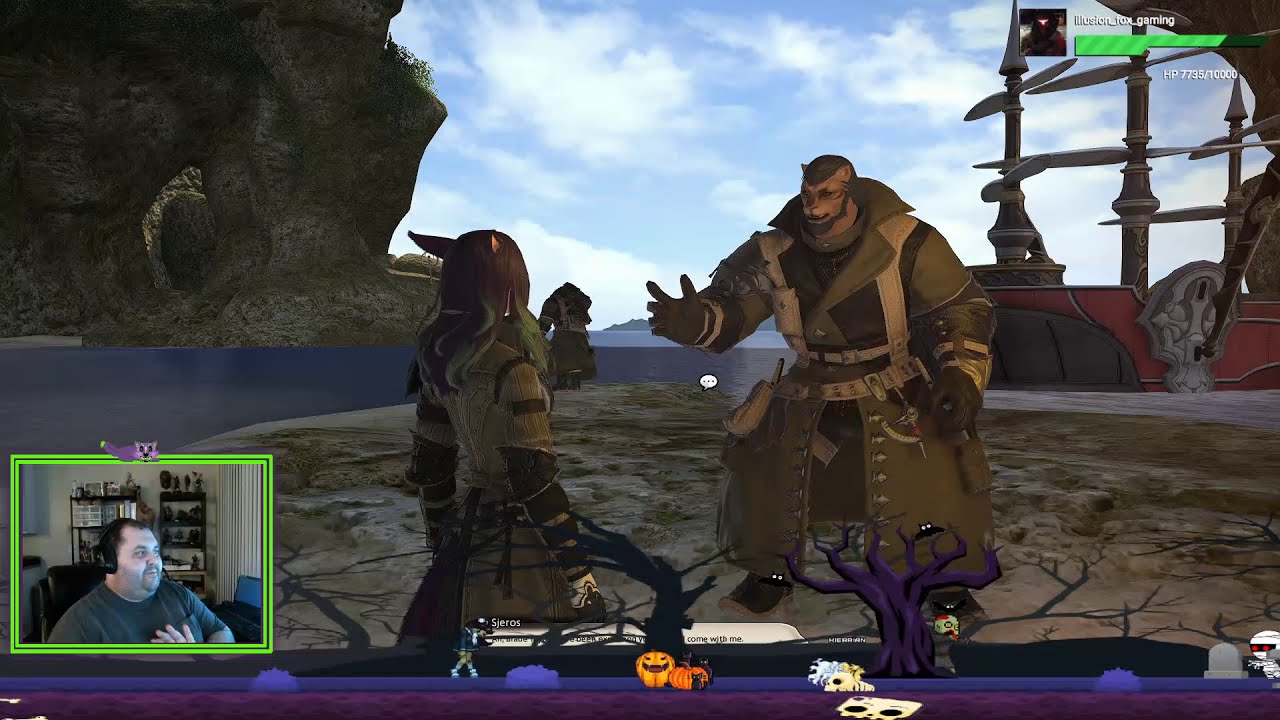 chilling with ffxiv