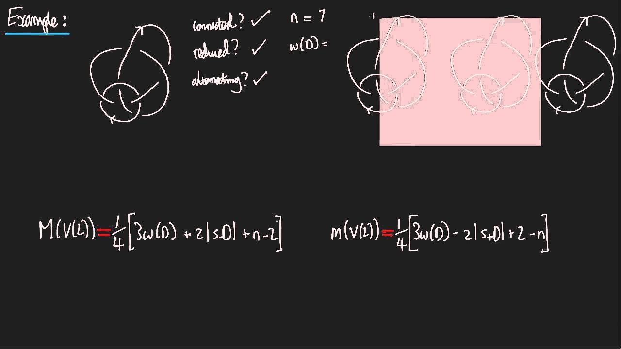 The highest and lowest powers in the Jones polynomial
