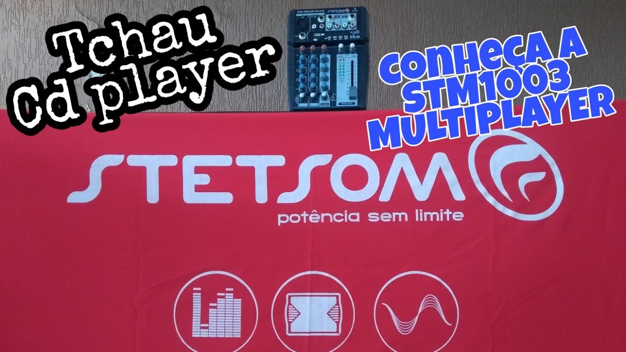 D&Ecirc; ADEUS AO CD PLAYER DA SUA CAIXA RESIDENCIAL - CONHE&Ccedil;A A STM1003 MULTIPLAYER DA STETSOM