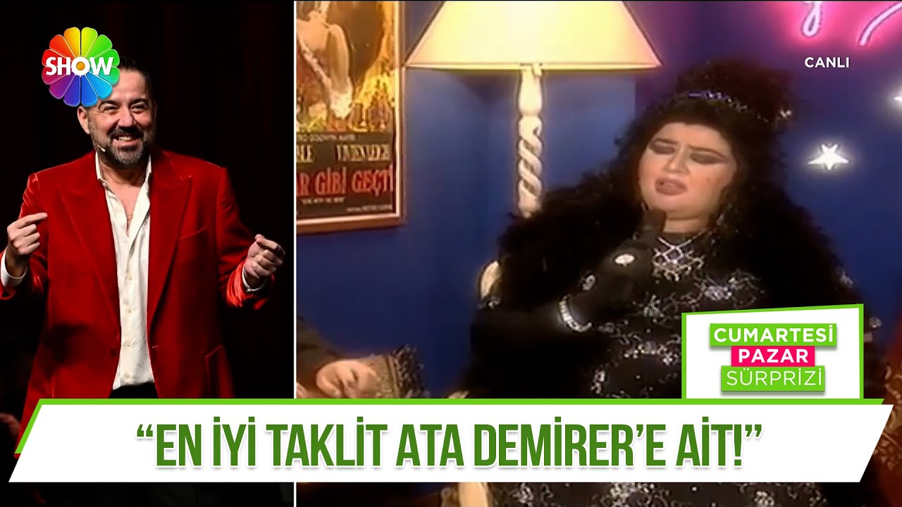 Ünlülerin Bülent Ersoy taklitleri!