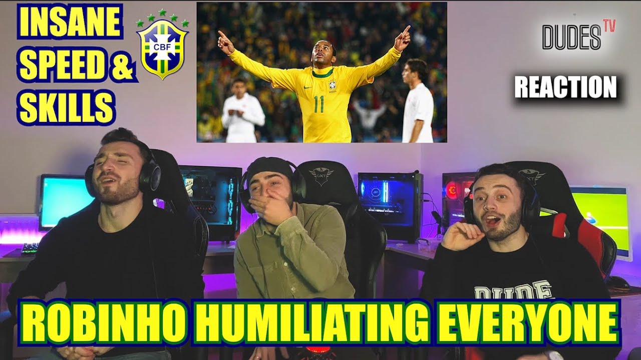 ROBINHO (Robson de Souza) - Humiliating Everyone! INSANE SPEED AND SKILLS!! | FIRST TIME REACTION