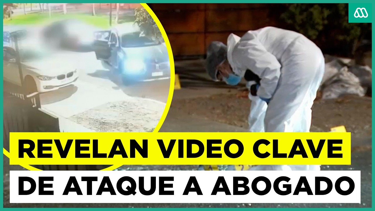 Revelan video clave de ataque a disparos contra abogado en Puente Alto