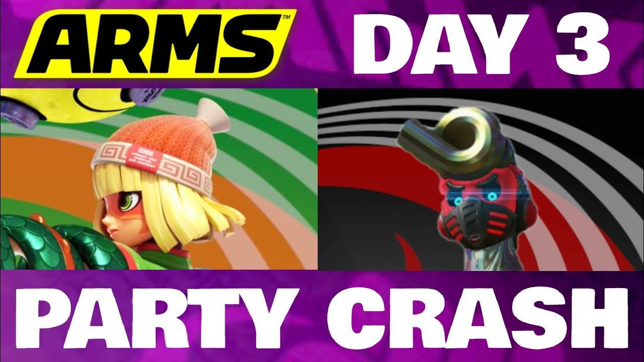 ARMS Party Crash DAY 3 Min Min Vs Springtron!