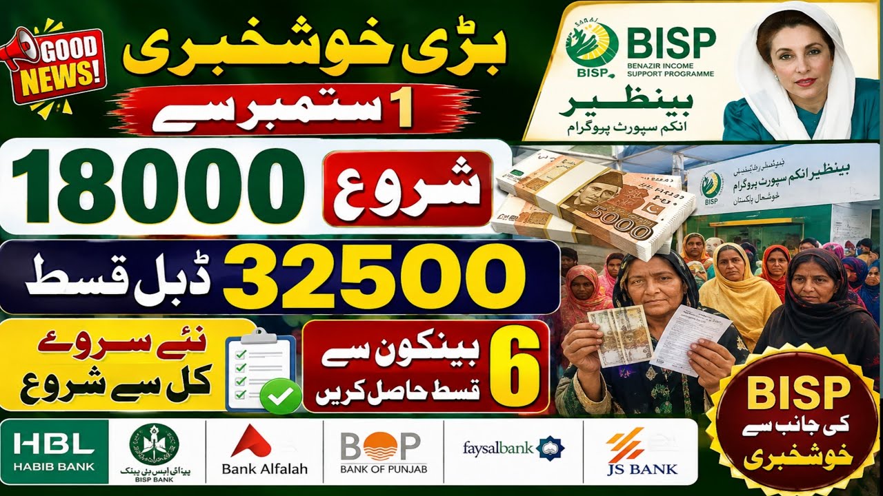 8171 Portal BISP 18,000 New Installment 2026 | New Survey Started | Sim Link Last Date 10 September