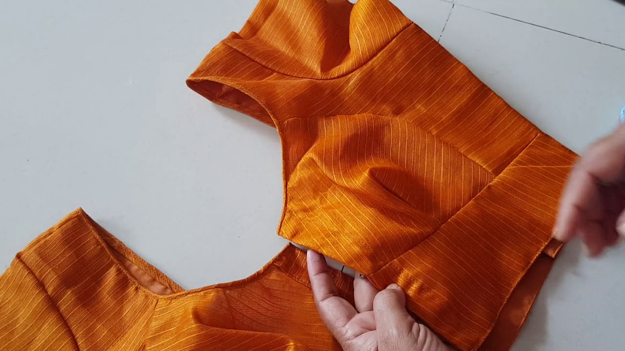 ब्लाउज की हाइट कैसे बढ़ाएं | blouse ki length kese badate hai |