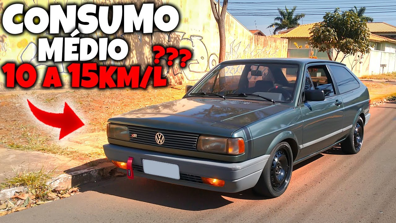 QUAL O CONSUMO DO GOL QUADRADO 1.6 AP GASOLINA ?!