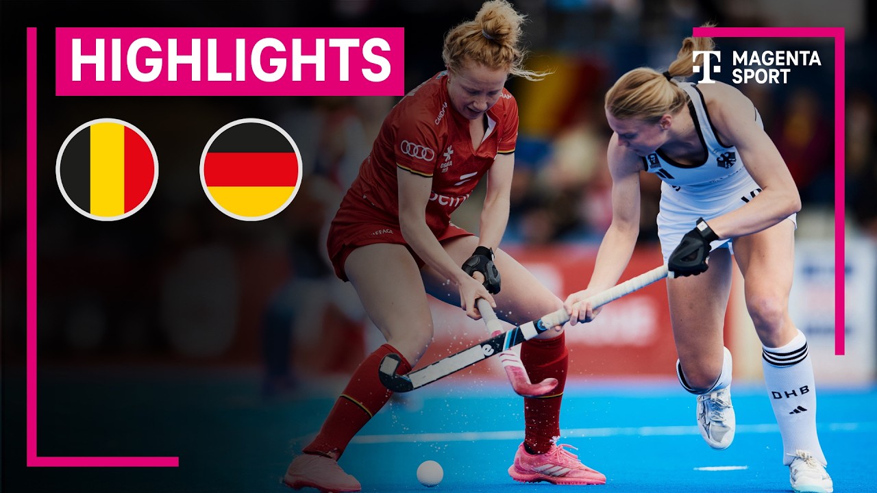Belgien - Deutschland | FIH Pro League Frauen | MAGENTA SPORT