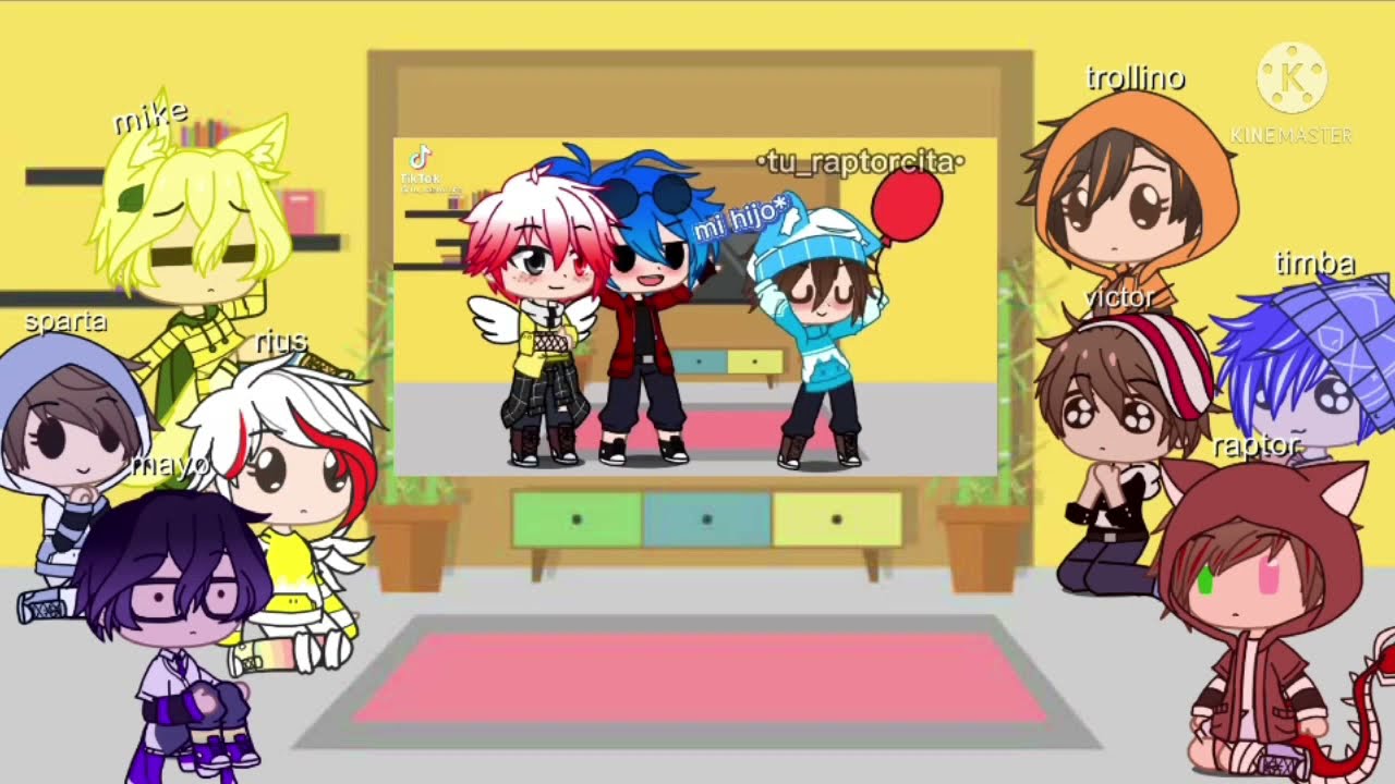 Los compas reaccionando a sus memes//luna_neko:3//