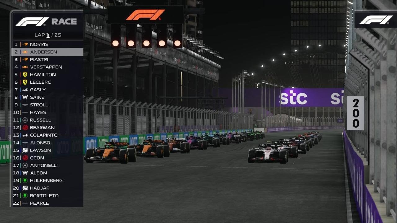 F1 25 Redbull Carrer mode