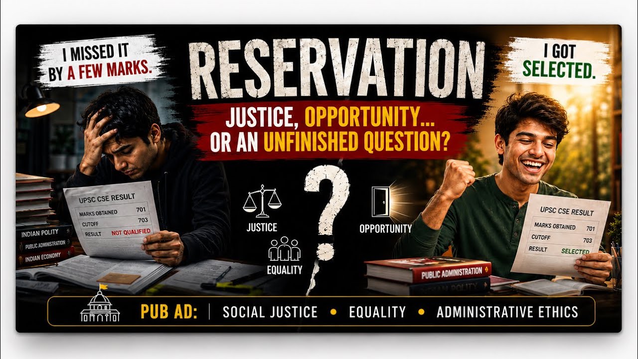 Reservation in India: Justice, Equality or Unfinished Debate? | The Realist View